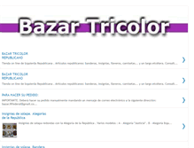 Tablet Screenshot of bazartricolor.org